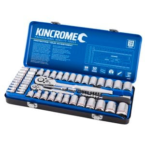 Kincrome 69 Piece 1/4" & 1/2" Drive Metric & Imperial Socket Set