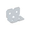 Carinya 25x 25 x 40 x 1mm Galvanised Angle Make-A-Bracket - 8 Pack