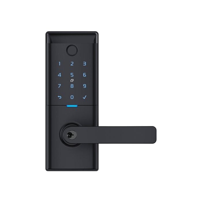Schlage Ascent Black Smart Entrance Lever