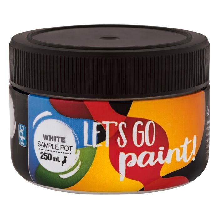 PPG Paints 250ml White Sample Pot - White