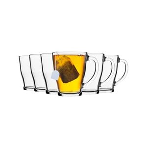 Duralex 12pc Cosy Glass Coffee Mugs Set -350ml