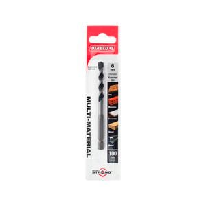 Diablo 6 x 100mm Multi-Material Drill Bit