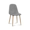Artiss Set of 4 Light Grey Fabric Modern Dining Chairs