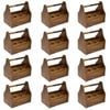 Moda Artisan Acacia Wood Cutlery Caddy Set Of 12