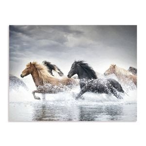 Artey | Horse Run V - Stretched Canvas - Stretched Canvas - 112 x 150cm