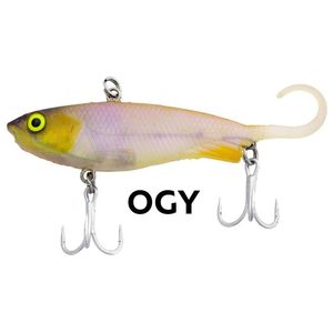 Zerek Lure Fish Trap 110mm 30g Soft Vibe Fishing Lure Olive Guppy/OGY