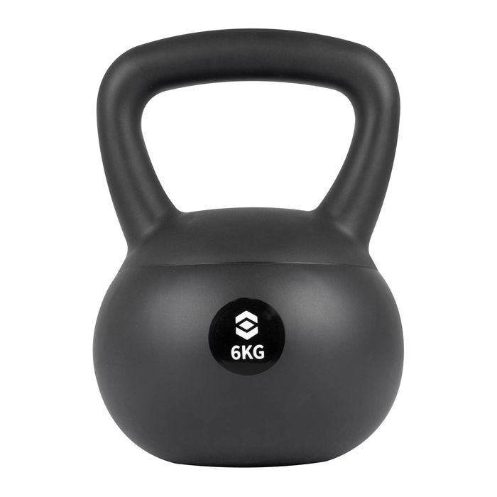 Ultimate 195 x 195 x 300mm 6kg Black Soft Kettlebell