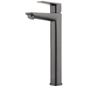 Foreno Brushed Gunmetal Vienna Highrise Basin Mixer
