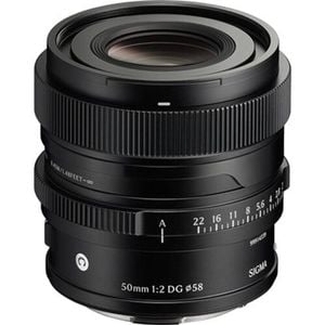 Sigma 50mm F/2 Dg Contemporary Lens - Sony E-mount Black