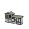 Yes4pets 148cm Rabbit Hutch Quail Run Wooden Cage Guinea Pig Cage House