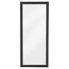 Hartman 2145 x 900mm Sliding Door Sidelight Fixed Aluminium Polar Black DG Glass