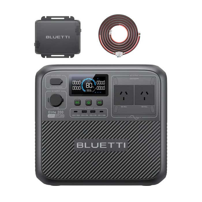 BLUETTI Elite 200 V2+Charger 1