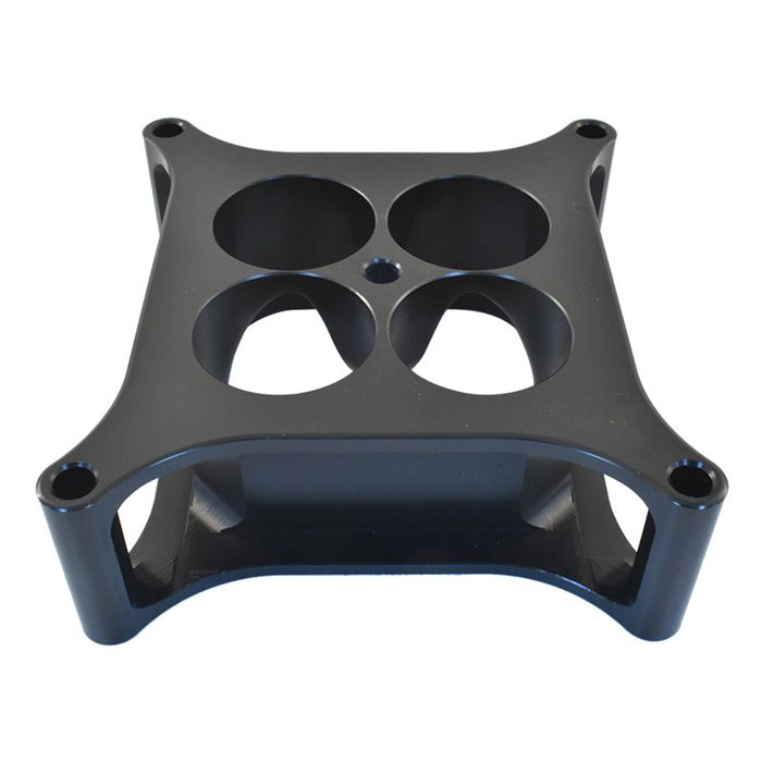 Carburetor Spacer 2” Holley Squarebore 4 Hole Billet Aluminium