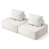 Artiss 2 Floor Sofa Lounge Chair with Pillow