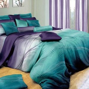 Fabric Fantastic Vitara Queen Size Quilt/doona/duvet Cover Set