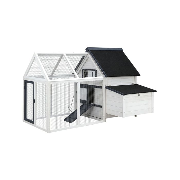 i.Pet Chicken Coop Wooden 166x120x112cm