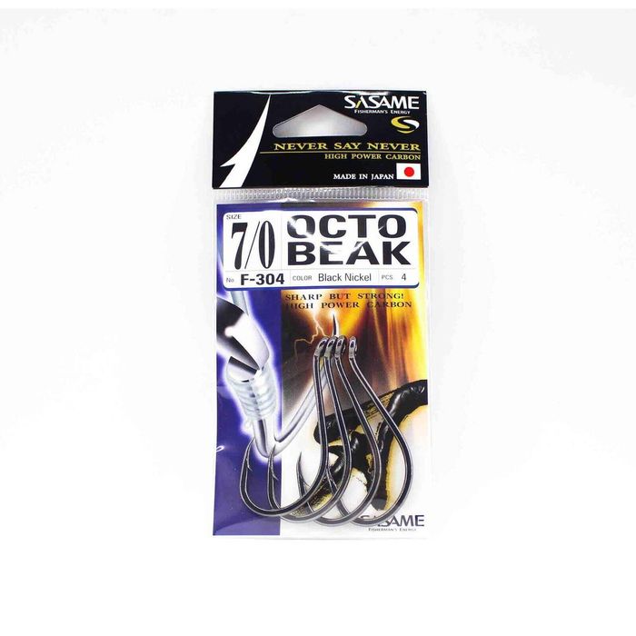 Sasame F304 Beak Octopus Heavy Duty Bait Fishing Hook 7/0