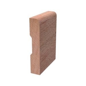 66 x 12mm 2.7m Meranti Pencil Round Architrave & Skirting