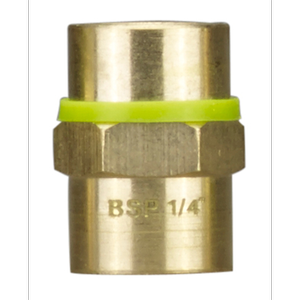 PowerFit 1 / 4" BSP Female To Female Connector Air Tool Fitting
