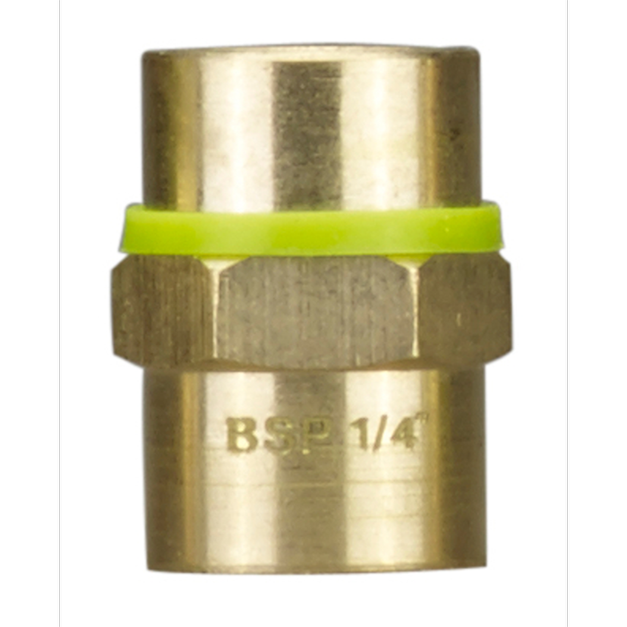 PowerFit 1 / 4" BSP Female To Female Connector Air Tool Fitting