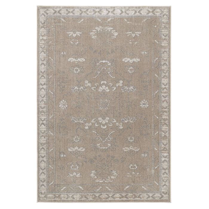 Loopsie-290cm X 200cm-hagastrom Grey Taupe Vintage Washable Rug