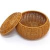 Ibiza Rattan Storage Round Basket with Lid
