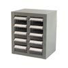 Montgomery Grey Metal 10 Drawer Organiser