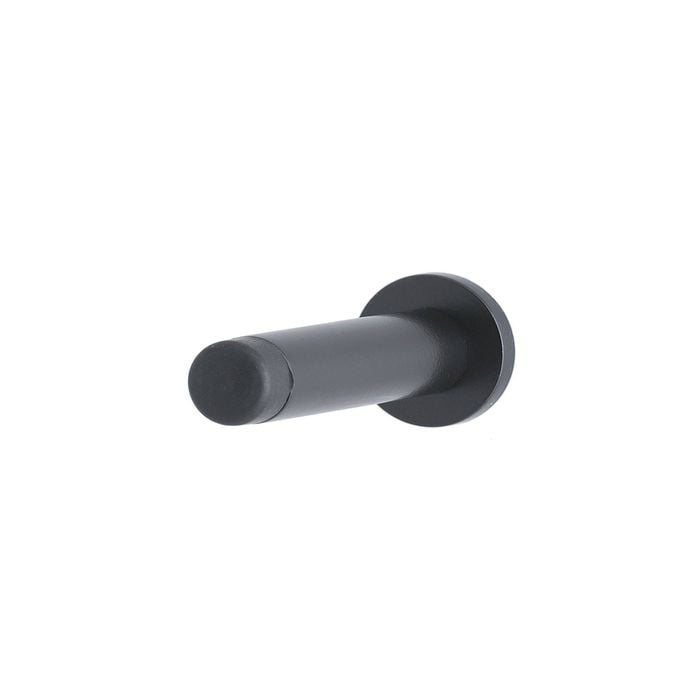 Miles Nelson 85mm Black Wall Mount Door Stop