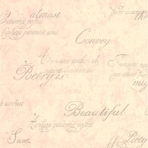 Graham & Brown Ivory Cream Concrete Script Wallpaper - 52cm x 10m