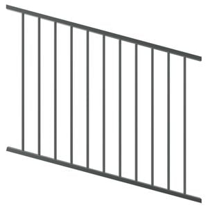 ProtectorAl 350-1200 x 900mm Monument Raked Up To 15º Flat Top Garden Fence Panel