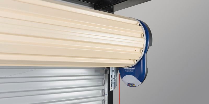 Chamberlain Garage door opener with a closed door