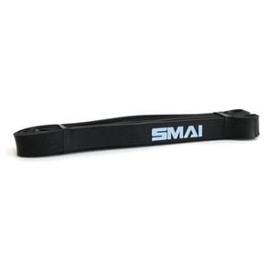Smai Exercise Resistance Band - 25lb / 11.3kg - Black - Black