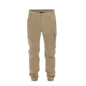 Tradie Core Khaki Skinny Cuffed Pant - 92
