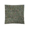 Bloomington Lora Applicate Flowers Grey Cushion Cover 40 x 40 cm