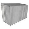 Build-a-Shed 1.5 x 3 x 2m Skillion Shed without Side Doors - Zinc