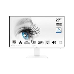 Msi Pro Mp273aw 27" Fhd Ips 1ms 100hz Business Monitor - White