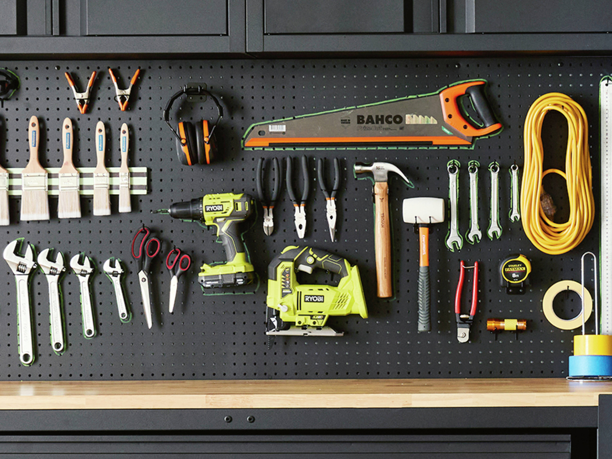 How To Make A Magnetic Hanging Rack For Your Tools - Bunnings Australia
