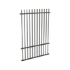 ProtectorAl 0350 - 1200 x 1800 mm Woodland Grey Aluminium Pool Fence Panel Picket Top with Midrail
