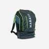Decathlon | Swimming Backpack 27 Litres 900 - BLACK YELLOW - One Size | fluo lime yellow,smoked black,whale grey | 8548198