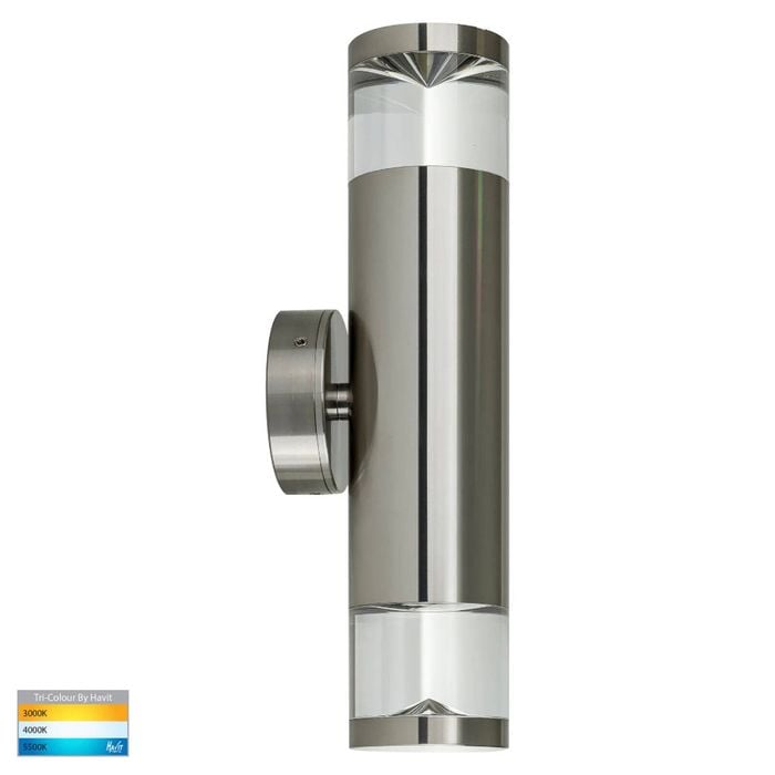 Havit Lighting Highlite Up-Down Wall Pillar Light Titanium Aluminium ...