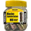 Macsim M8 Yellow Zinc Medium Duty Macloc Anchor - 10 Jar