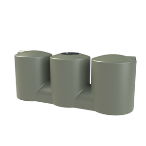 Melro Tanks 2000L Mist Green Slimline 2007 Poly Water Tank