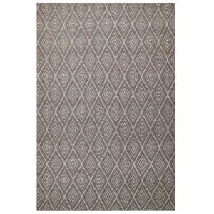 Handwoven Wool Rug-Malang 502-Natural/Brown-160x230cm