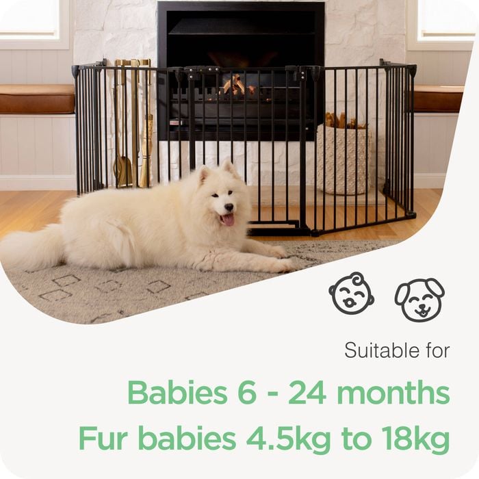 Perma Child Safety Black Ultimate 3-In-1 Playpen