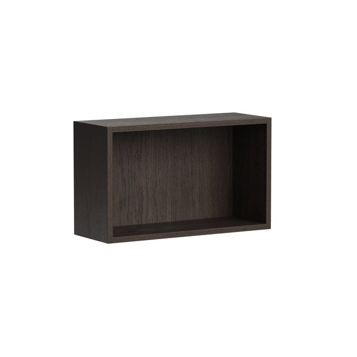 Kaboodle 200-299mm Truffle Oak Customisable Shallow Slimline Open Shelf