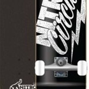 Nitro Circus Skateboard R AMP -  Black Bolt - Black Bolt | Black | Skateboard