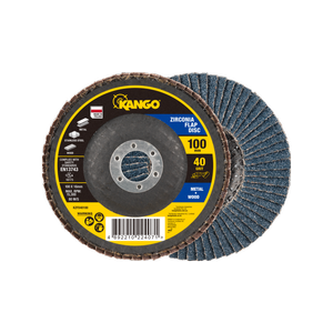 Kango 100mm 40 Grit Zirconia Flap Disc