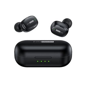 Fitsmart In-ear Buds With Charging Case Black