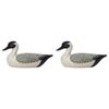 2x LVD Resin Seated Duck Sculpture Decorative Ornament Home/Office Decor 31cm