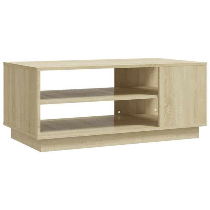 vidaXL Coffee Table Sonoma Oak Engineered Wood Living Room Couch Accent Table